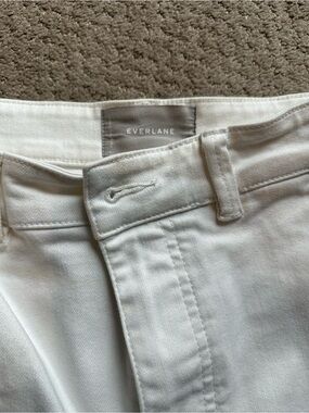 Everlane Off-White High-Rise Jeans